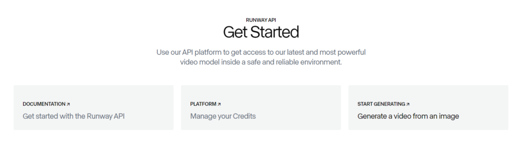 Runway API